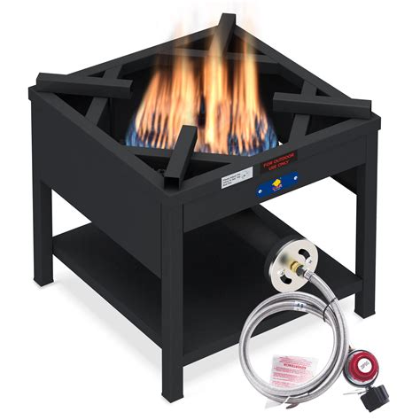 propane gas burner nearby